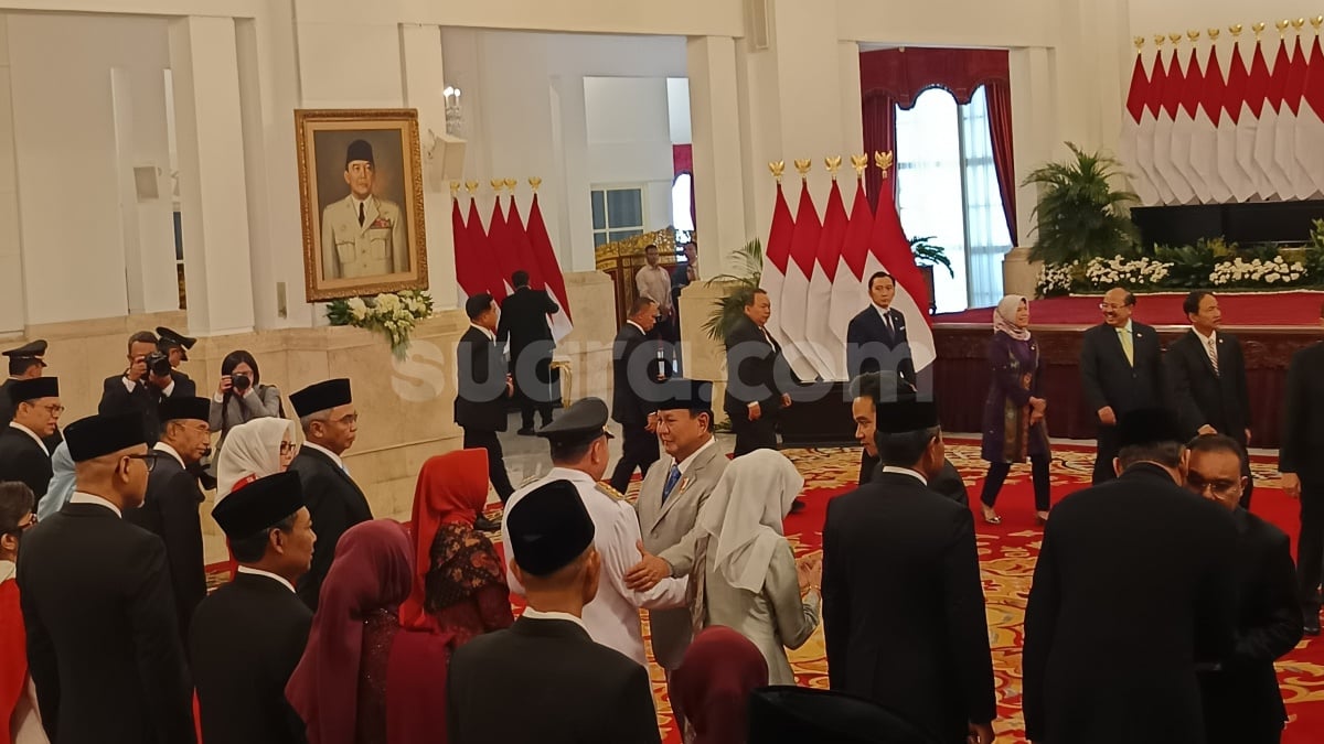 Prabowo Lantik Muhidin jadi Gubernur Kalsel Sisa Masa Jabatan 2021-2024