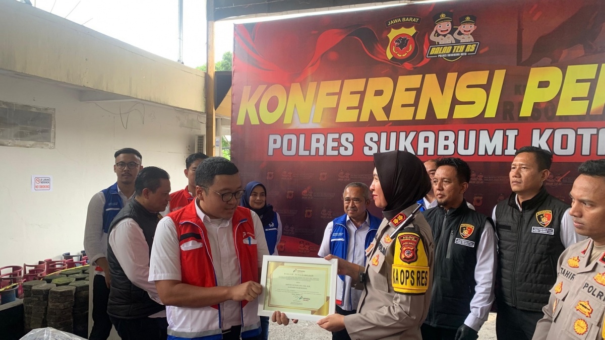 Kasus Oplos LPG 3 Kg ke Tabung Non Subsidi Terungkap, Pertamina Patra Niaga JBB Apresiasi Kepolisian