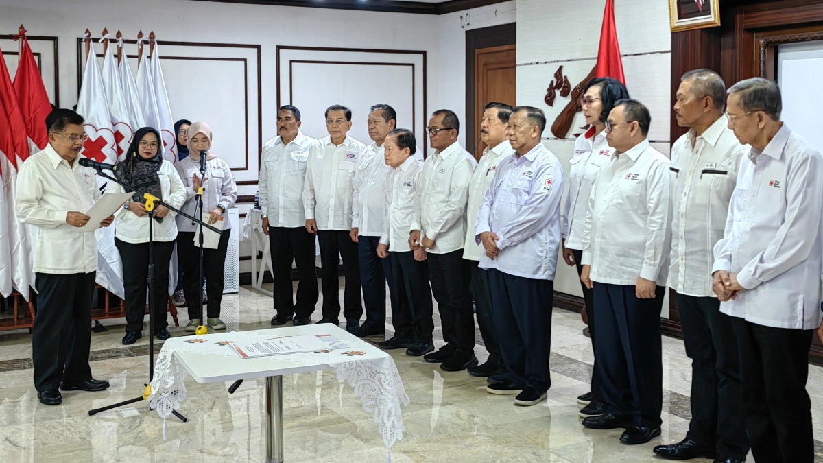 PMI Periode 2024-2029 Resmi Dikukuhkan, Jusuf Kalla: Persoalan Selesai!