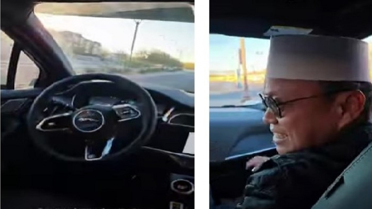 Ustaz Das'ad Latif Tertawa Kagum Naik Mobil Waymo Jaguar: Amerika Ini, Bukan Indonesia!