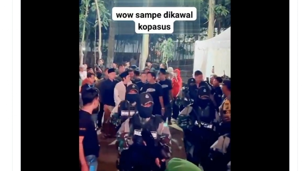 Heboh! Gus Iqdam Dikawal Pasukan Berseragam, Netizen Senggol Prabowo dan Gerindra