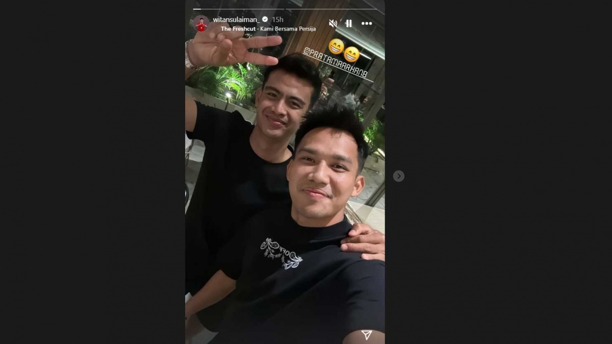 Lagu Persija Menggema saat Witan Sulaeman Jumpa Pratama Arhan, Kode Keras?