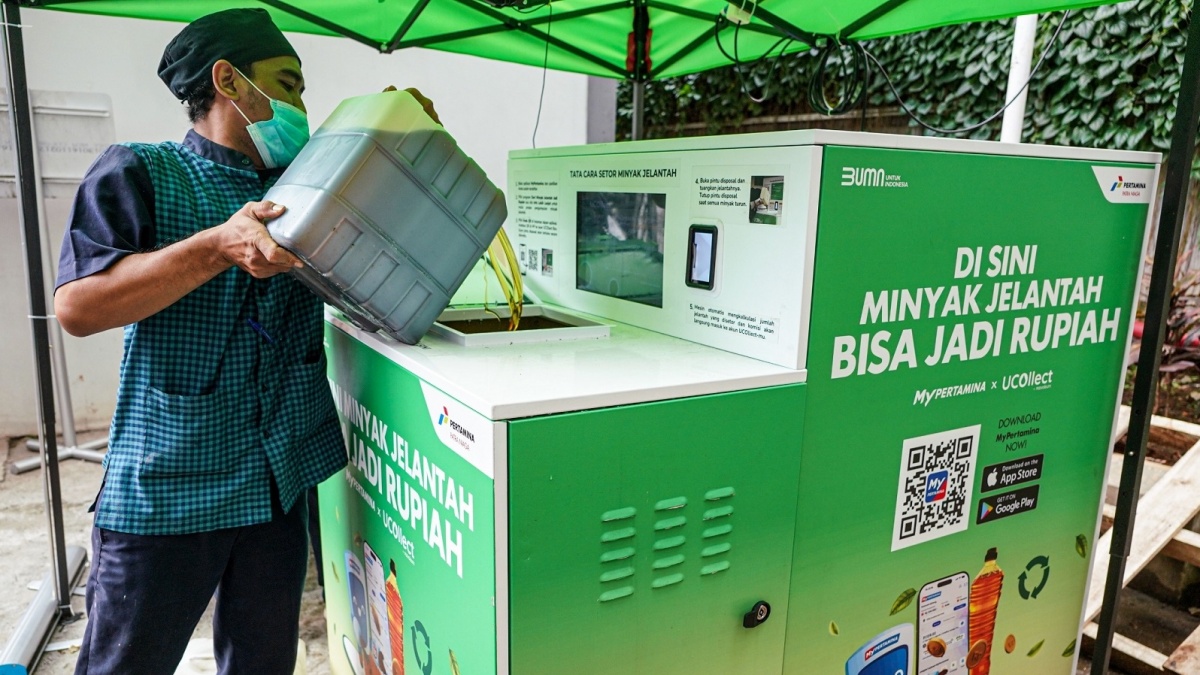 Jangan Buang Minyak Jelantah, Bisa Dijual dan Jadi Bahan Baku Bioavtur