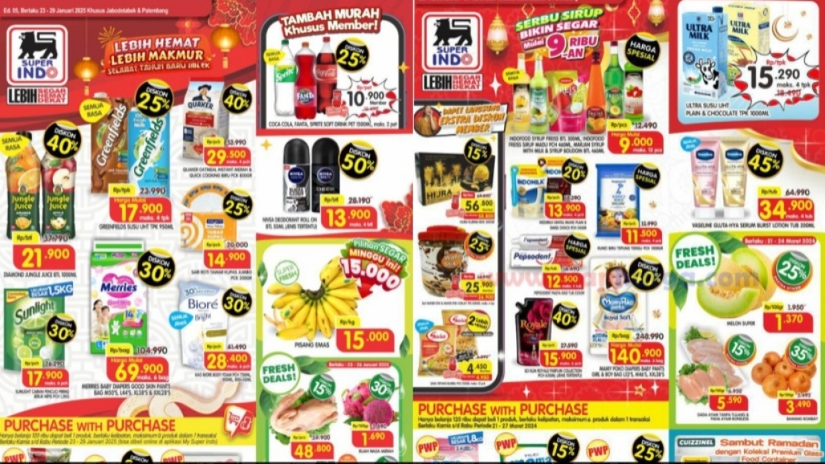 Promo Superindo Weekday Scanharga Terbaru, Dapatkan Diskon Terbaik!