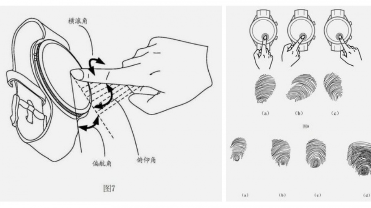 Huawei Kembangkan Sensor Sidik Jari 3D untuk Smartwatch dengan Kontrol Gestur, Ini Bocorannya
