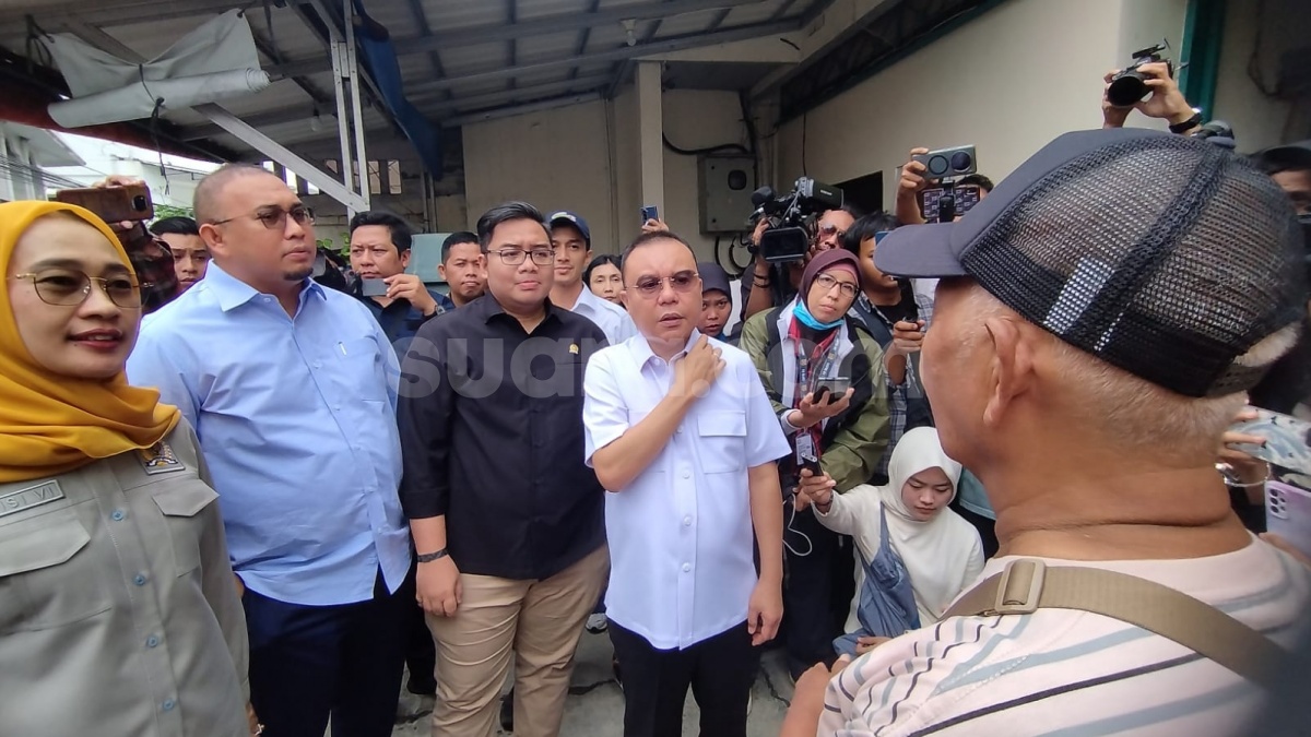 Pimpinan DPR Turun Tangan Sidak Pangkalan Gas Melon 3 Kg di Palmerah, Dasco: Sudah Lancar, Tak Ada Antrean