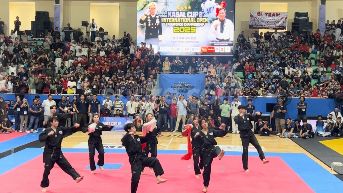 Turnamen Taekwondo KASAL Cup Digelar di Bali, Ribuan Atlet Ikut Berpartisipasi