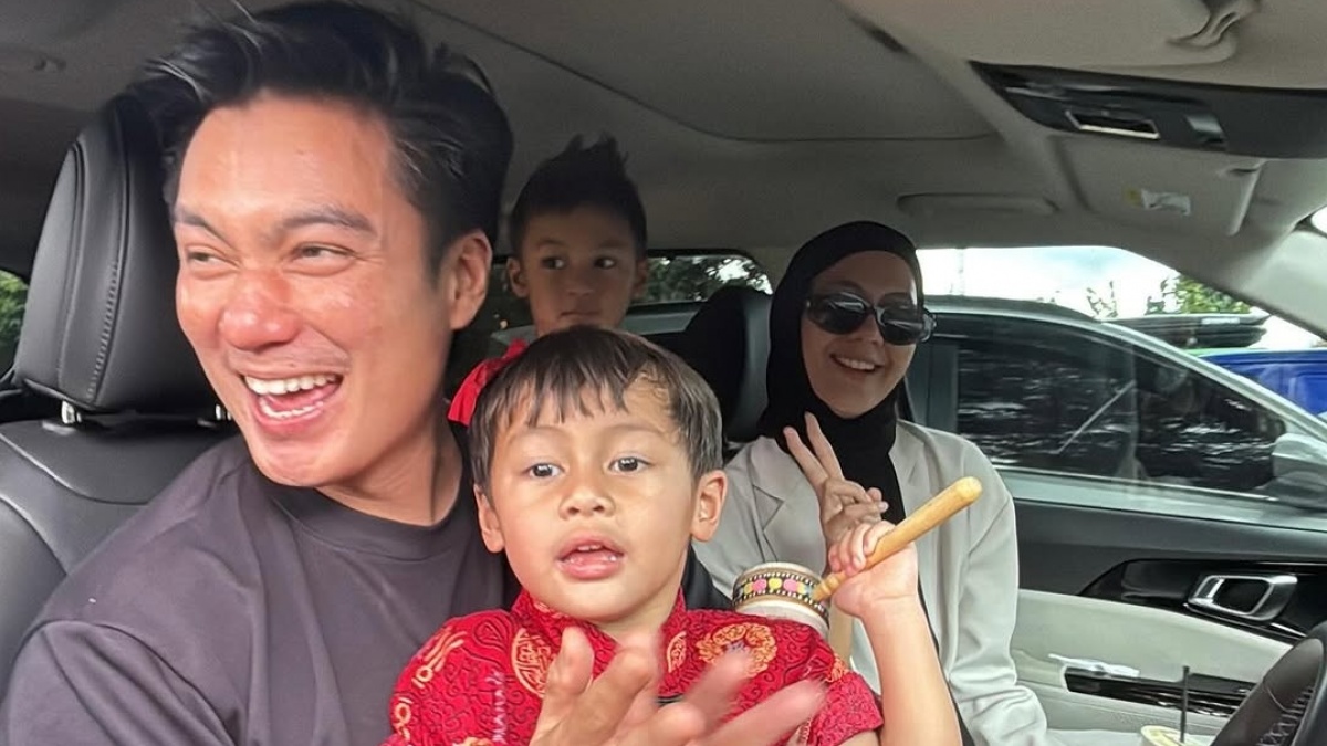 Kiano dan Kenzo Happy Syuting Film Bareng Baim Wong, Kerja Berasa Main!