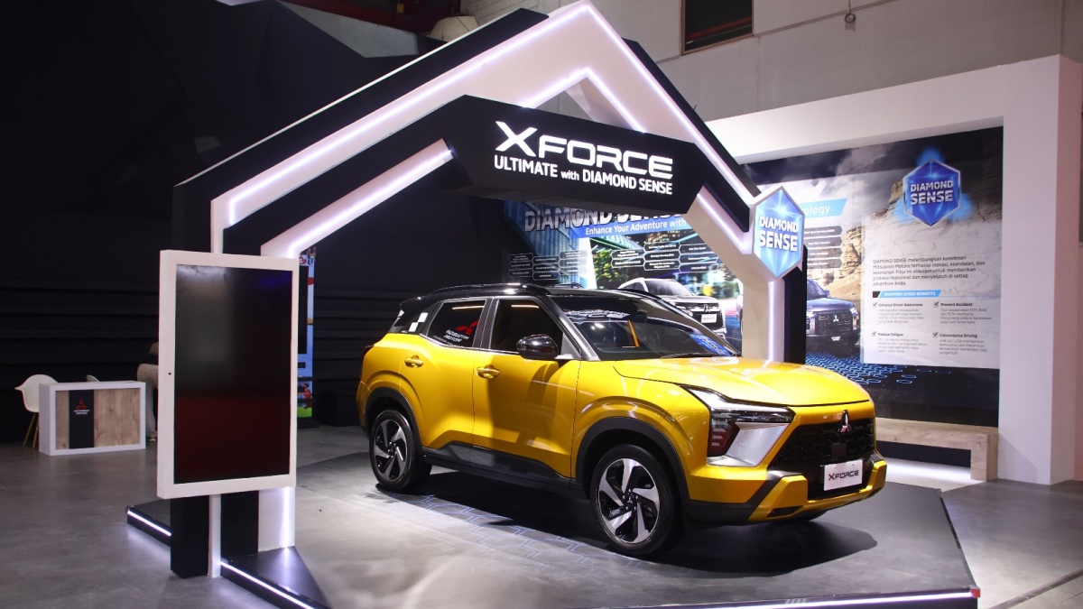 Adopsi Teknologi Diamond Sense, Mitsubishi Xforce Makin Nyaman dan Aman Saat Dikendarai