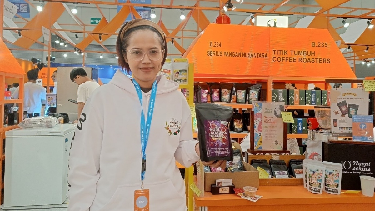 Lolos Kurasi, Serius Pangan Nusantara Manfaatkan BRI UMKM EXPO(RT) sebagai Tempat Perluas Pasar