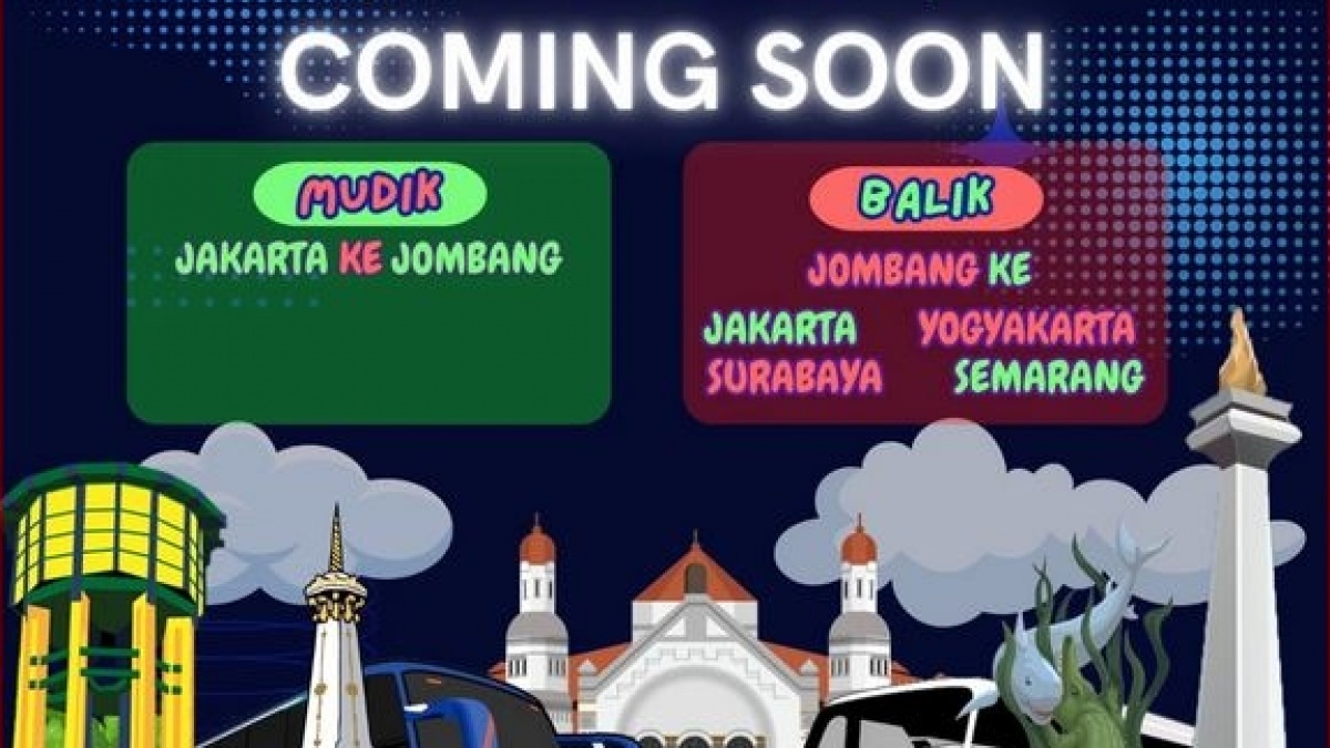 Mudik Gratis Lebaran 2025 ke Jombang: Rute, Jadwal, & Cara Daftar