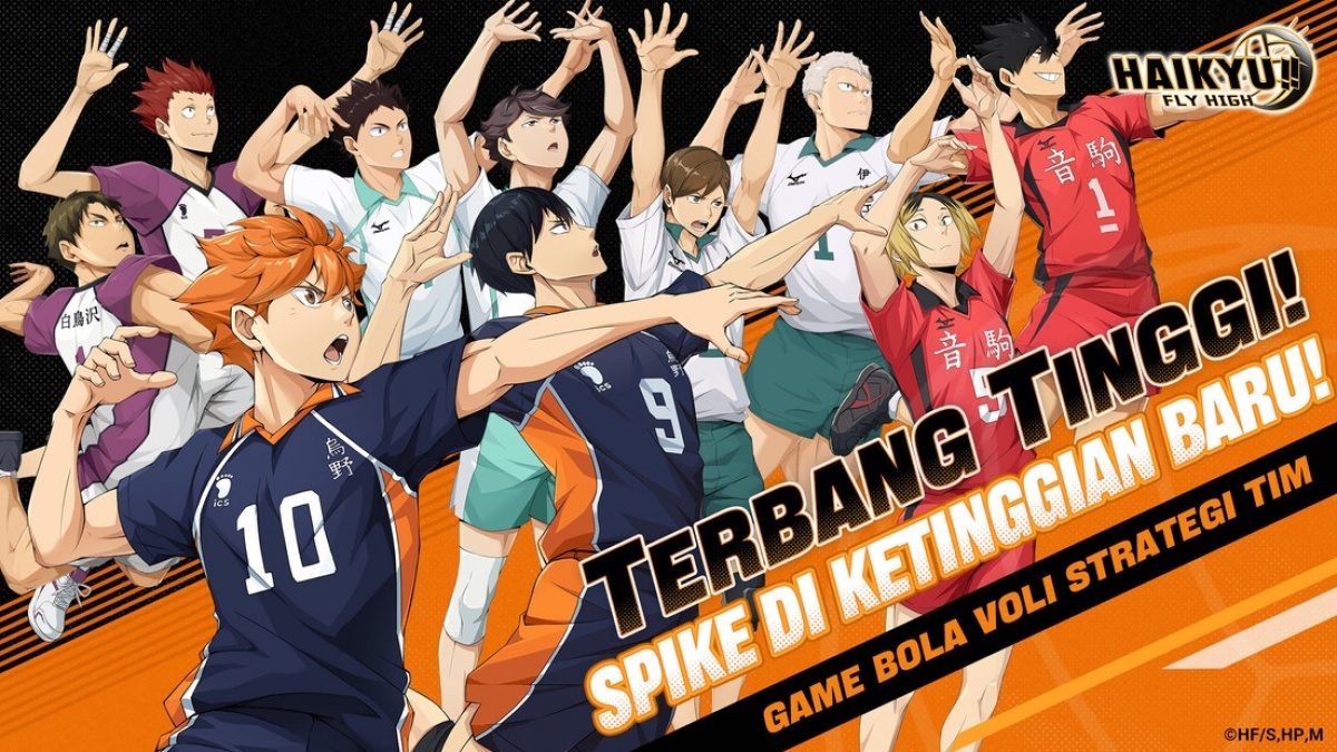 Garena Rilis Game Baru HAIKYU!! FLY HIGH, Segera Hadir ke Indonesia