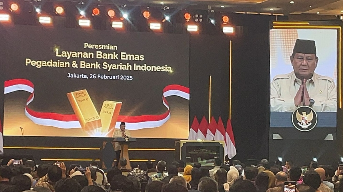 Makan Waktu Sampai 4 Tahun, Prabowo Resmikan Bank Emas