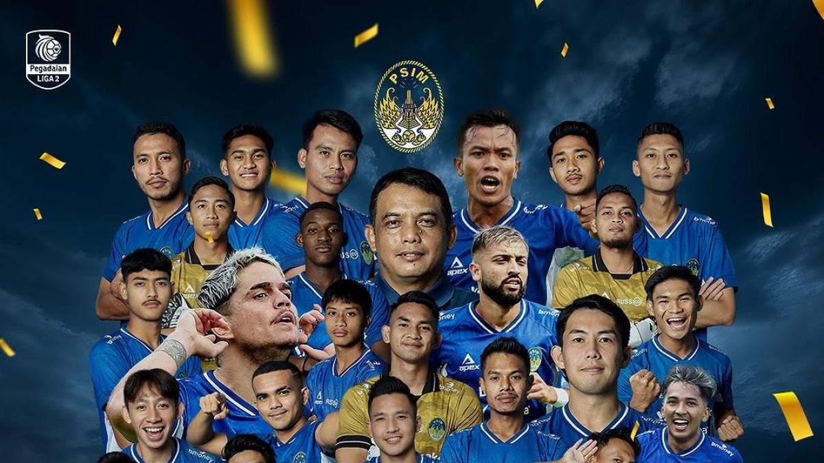 Juara Liga 2, PSIM Jadi Pembuka Liga 1 Musim Depan