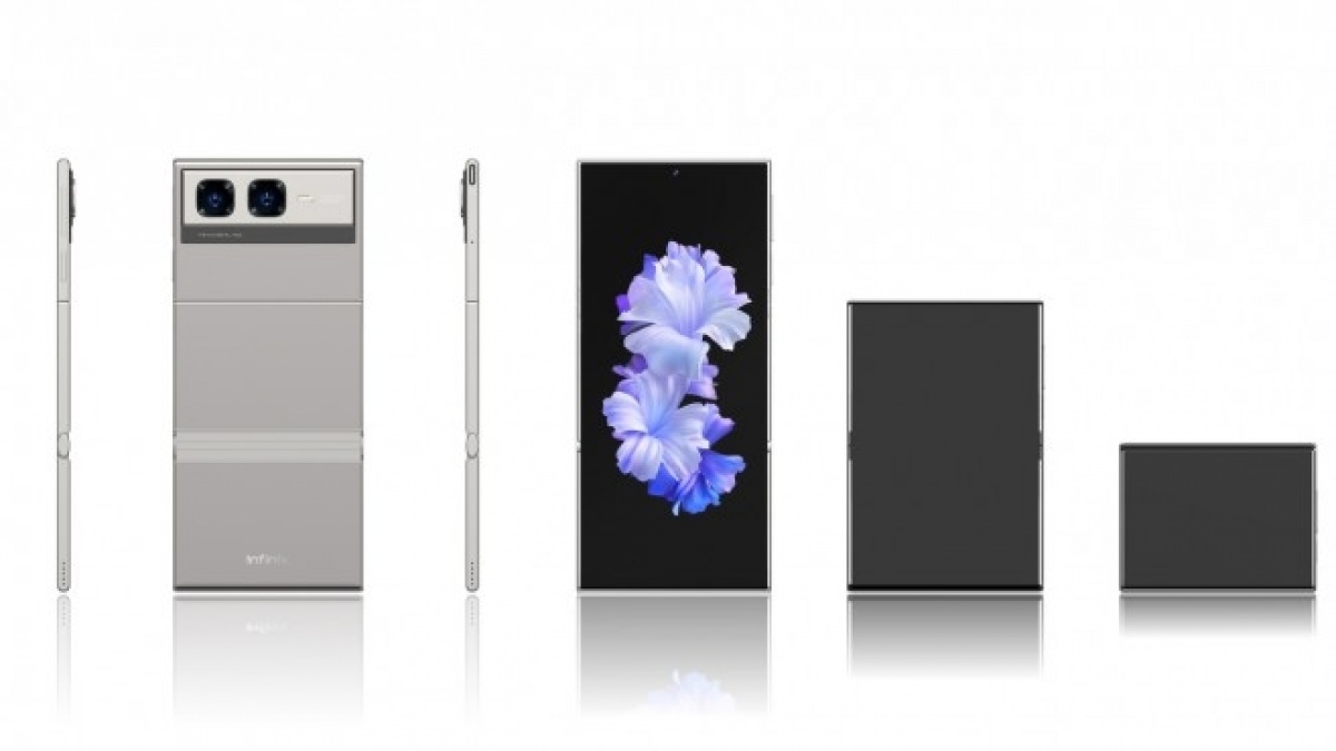 Makin Unik, Infinix Pamer Konsep HP Lipat Tiga dengan Desain Tidak Biasa Ini