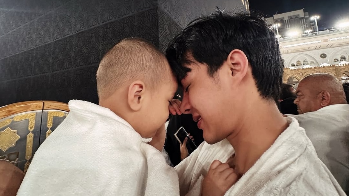 Ultah Kedua di Tanah Suci, Kaba Putra Dinda Hauw Resmi Lepas ASI