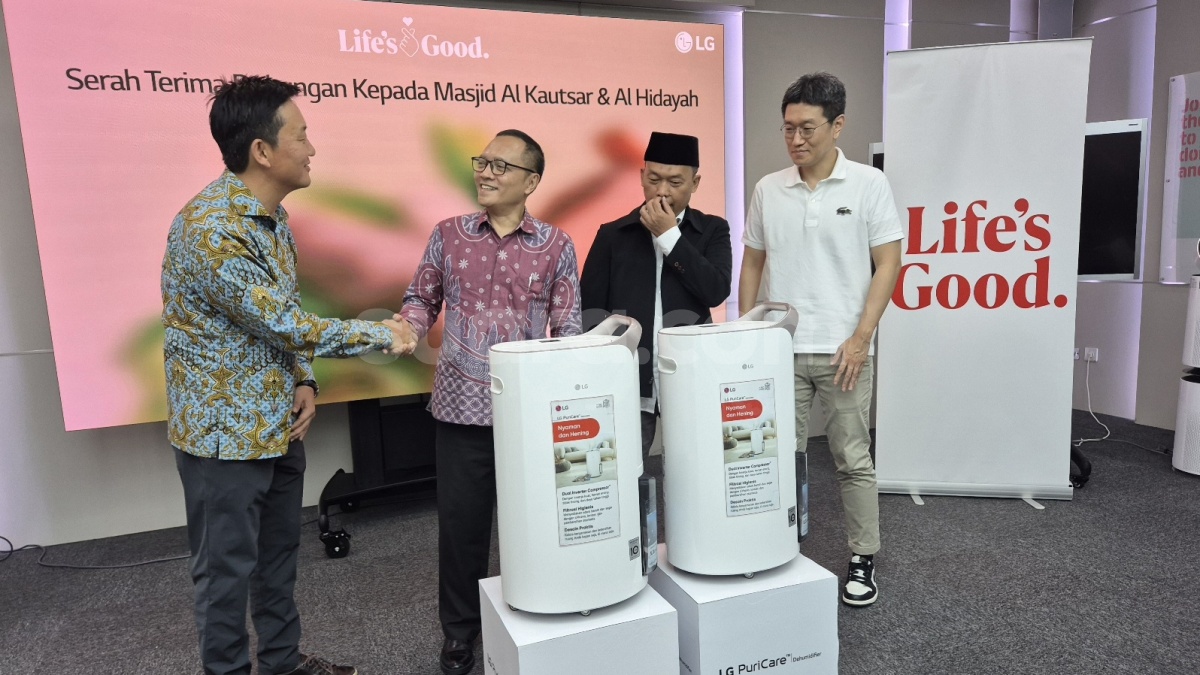 Masjid Ramai di Bulan Ramadan, Waktunya LG PuriCare Dehumidifier Beri Kenyamanan
