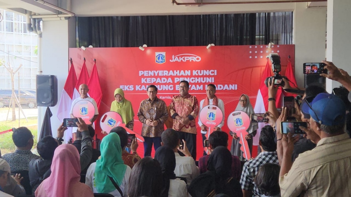 Drama Kampung Susun Bayam Berakhir: Pramono Tepati Janji, Warga Terima Kunci