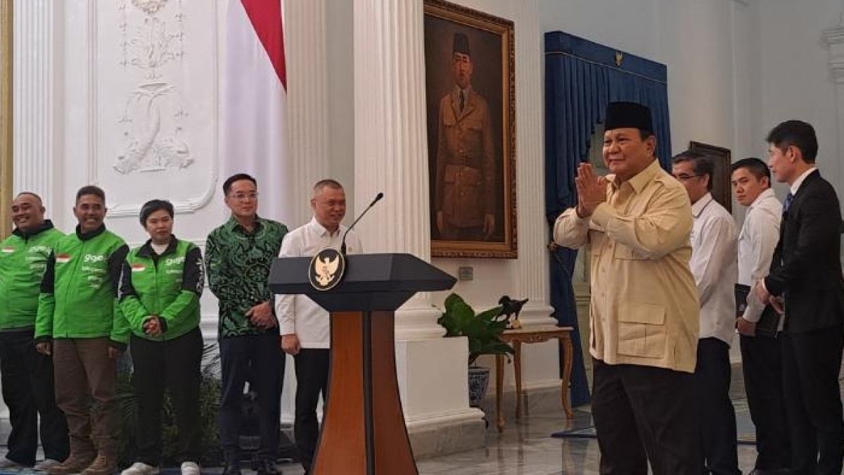 THR Wajib Cair 7 Hari Sebelum Lebaran, Presiden Prabowo: Ojol dan Kurir dalam Bentuk Tunai