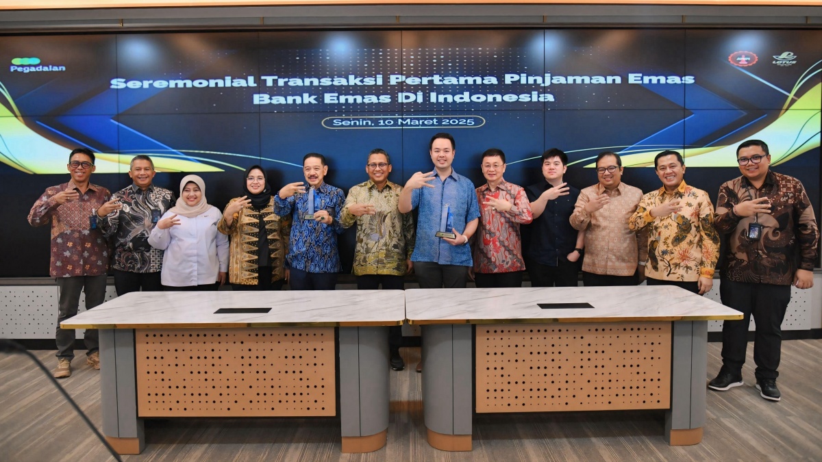 Inilah Terobosan Bank Emas Pegadaian: Salurkan Pinjaman Modal Kerja Emas untuk PT Lotus Lingga Pratama