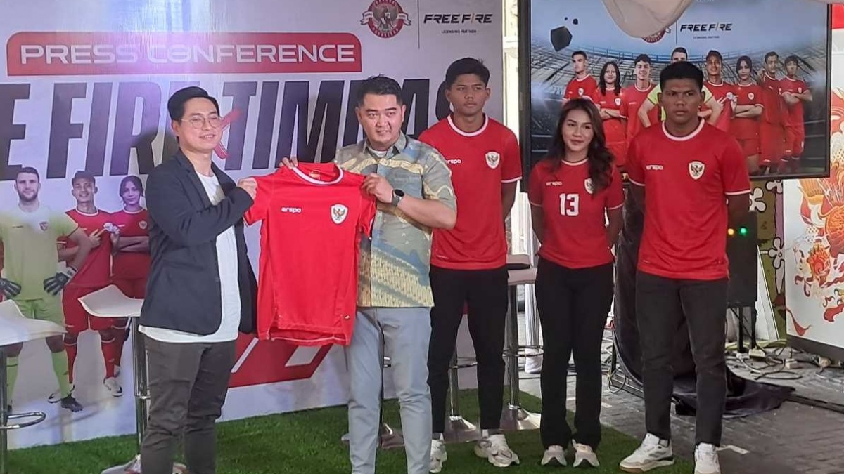 Dukung Timnas Indonesia, Jersey Baru Garuda akan Hadir di Game Free Fire