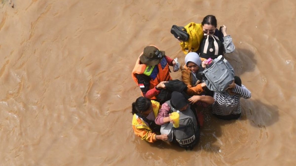 Puluhan RT di Petogogan Jaksel Kebanjiran usai Hujan Deras, Genangan Air Sempat Segini!