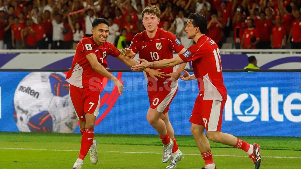 Duet Maut Ole Romeny dan Marselino Ferdinan Berbuah Manis untuk Timnas Indonesia