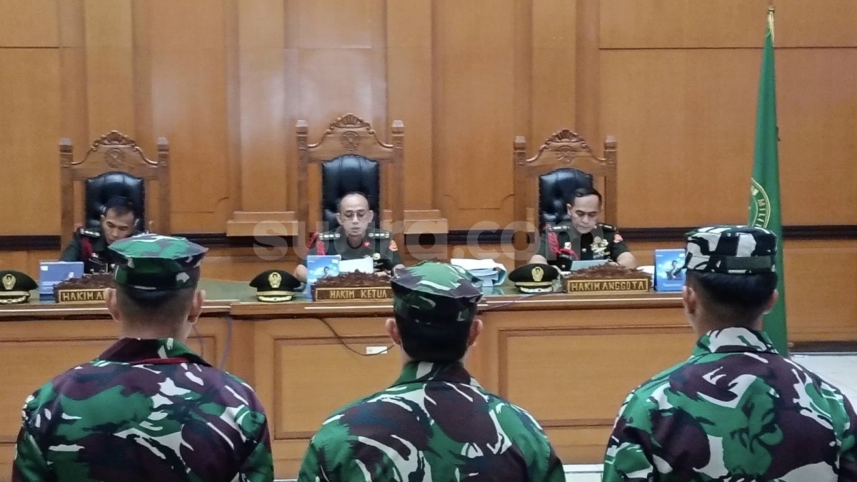 "Tak Layak Dipertahankan": Hakim Pecat 3 TNI Penembak Bos Rental Mobil, Ini Alasannya