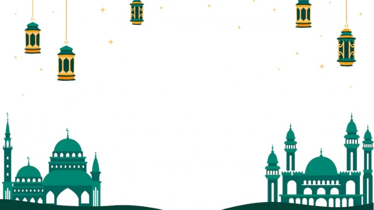 60 Background Idul Fitri 2025 Polos untuk Kartu Ucapan Hari Raya hingga Hampers