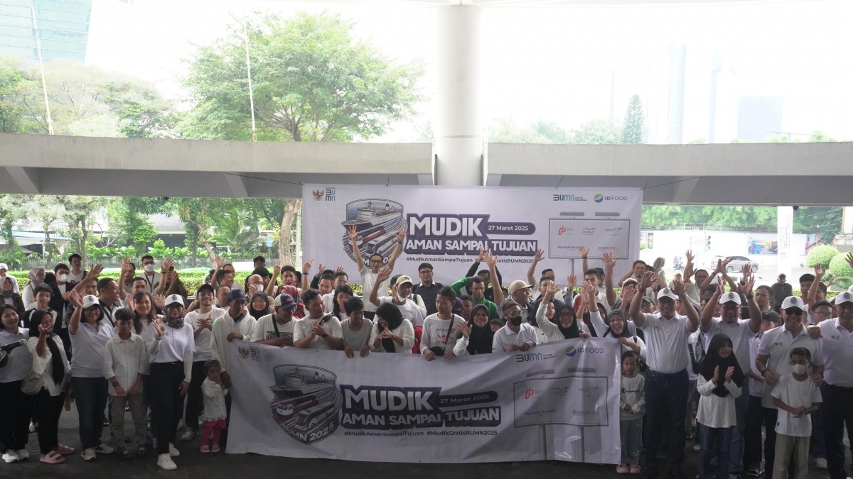 BGR Logistik Indonesia Gelar Mudik Gratis Bersama BUMN