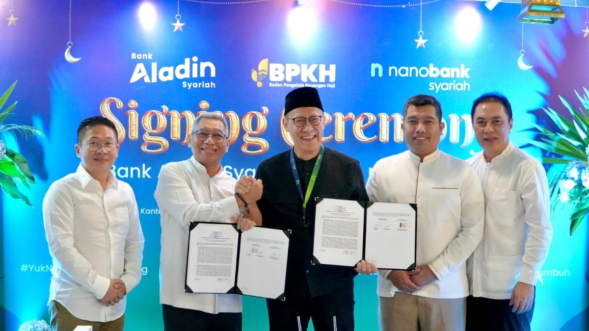 Bank Aladin Syariah Gandeng Nanobank Syariah Permudah Masyarakat Buka Tabungan Haji