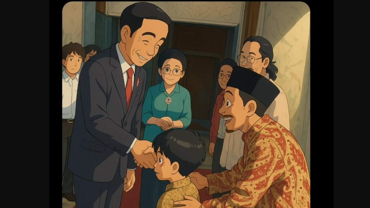Ainun Najib Bagikan Prompt ChatGPT Buat Foto ala Studio Ghibli, Pandangan Miyazaki Viral