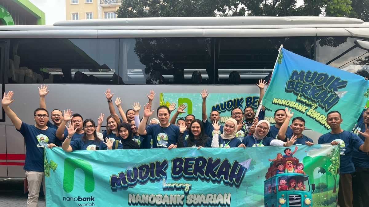 Nanobank Syariah Gelar Mudik Gratis untuk Karyawan