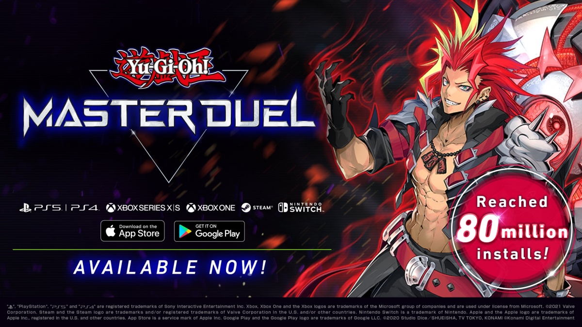 Game Yu-Gi-Oh! Master Duel Tembus 80 Juta Download, Konami Tebar Hadiah Gratis