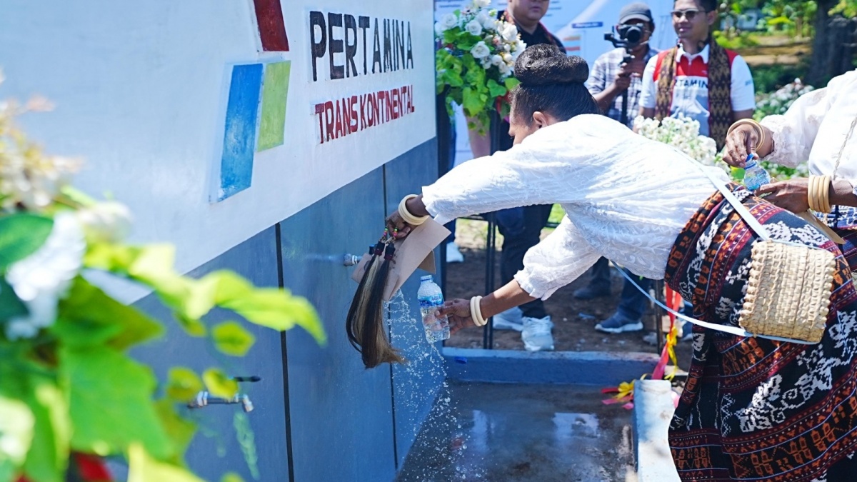Tak Lagi Khawatir Kekeringan Air, Pertamina Bangun Sanitasi Air Bersih di 131 Daerah