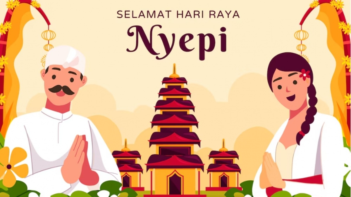 60 Poster Nyepi 2025 Bisa Diedit Jadi Ucapan Hari Raya Umat Hindu