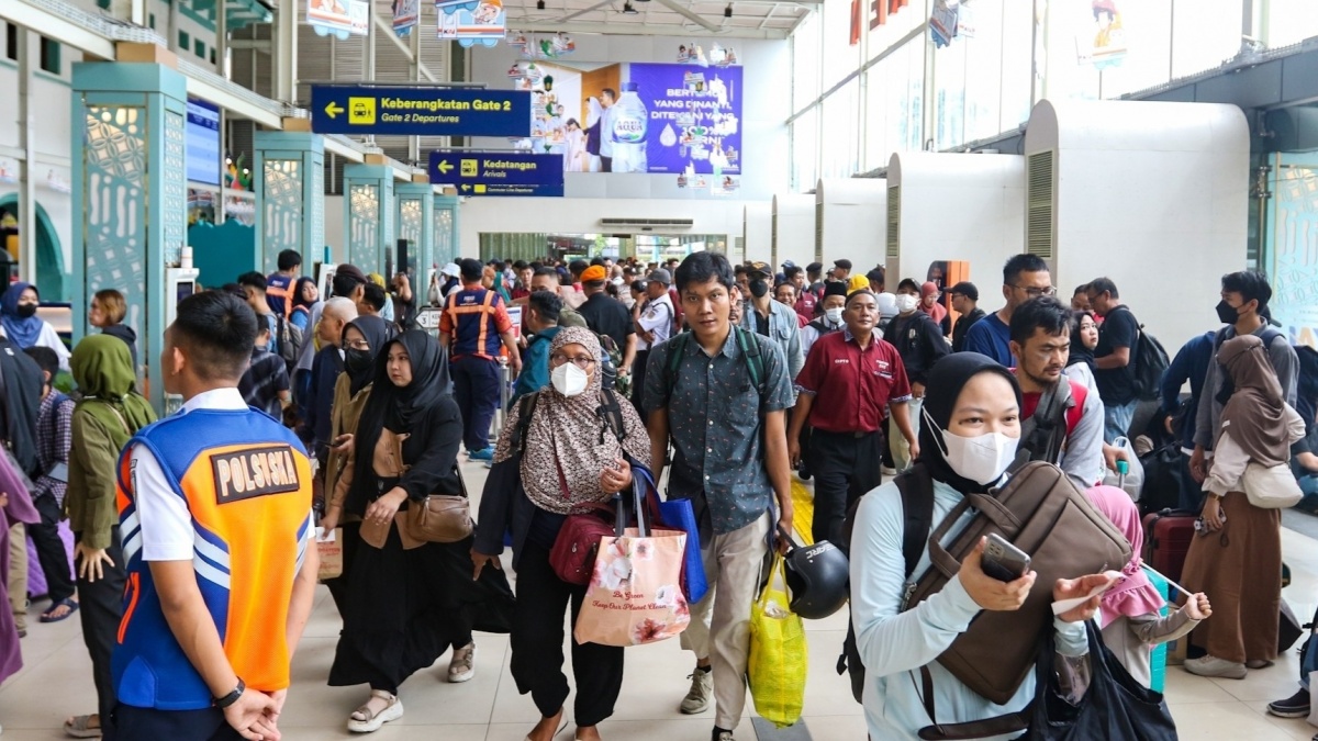 H-2 Lebaran, Sudah 738.591 Tiket Kereta dari Daop 1 Jakarta Terjual