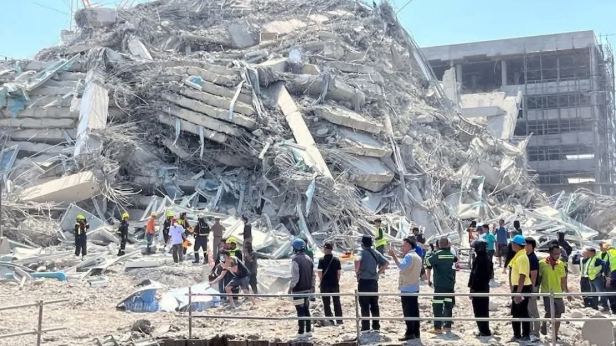 Gempa Myanmar, Korban Tewas Lebih dari 1.000 Orang, 2.300 Lainnya Luka-luka