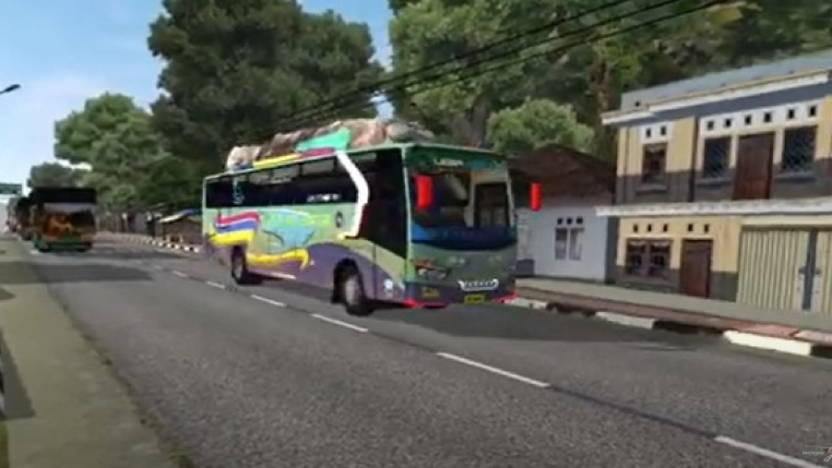 15 Link Dowonload Mod BUSSID Bus ALS Full Muatan, Siap Libas Jalanan Ekstrem Sumatera