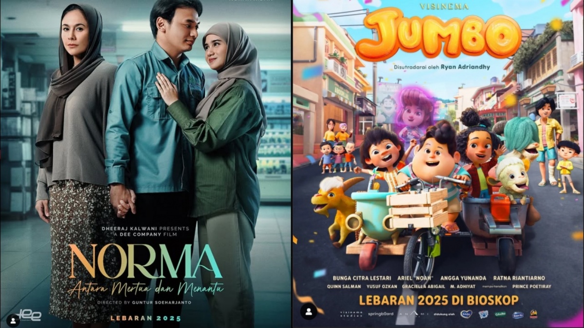 Jumbo Hingga Norma: Rekomendasi Film Bioskop yang Tayang Selama Libur Lebaran 2025