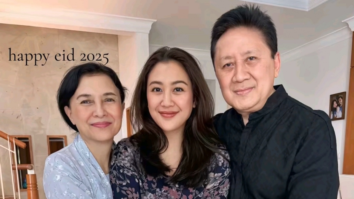 Bangkit dari Perceraian, Sherina Munaf Temukan Ketenangan di Pelukan Keluarga Saat Lebaran