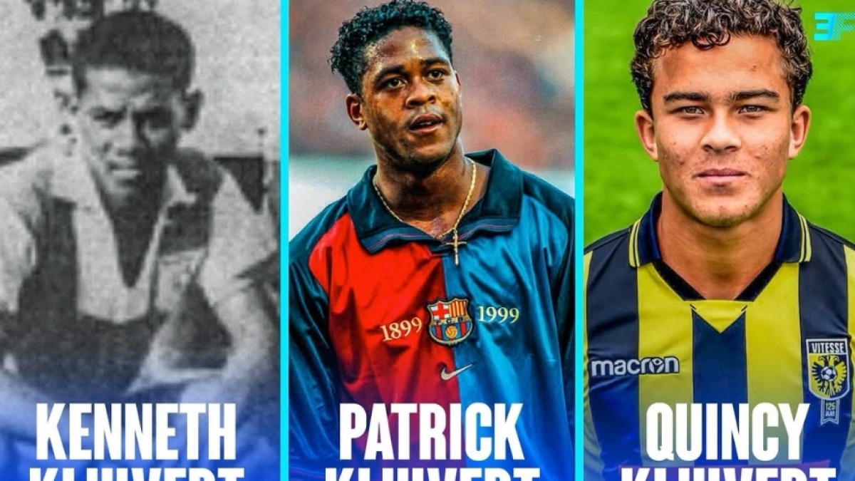 Kisah Keluarga Patrick Kluivert dari Bapak sampai Anak Semua Bintang Sepak Bola