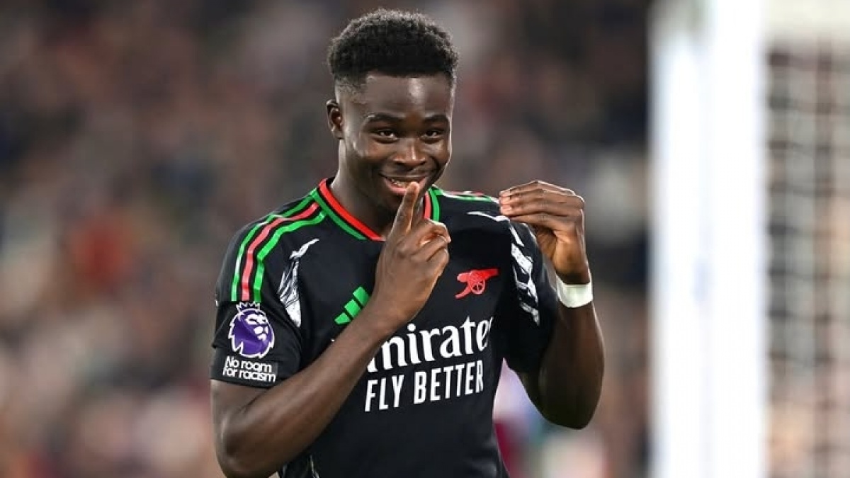 Bukayo Saka Setuju Perpanjang Kontrak dengan Arsenal Sampai 2030