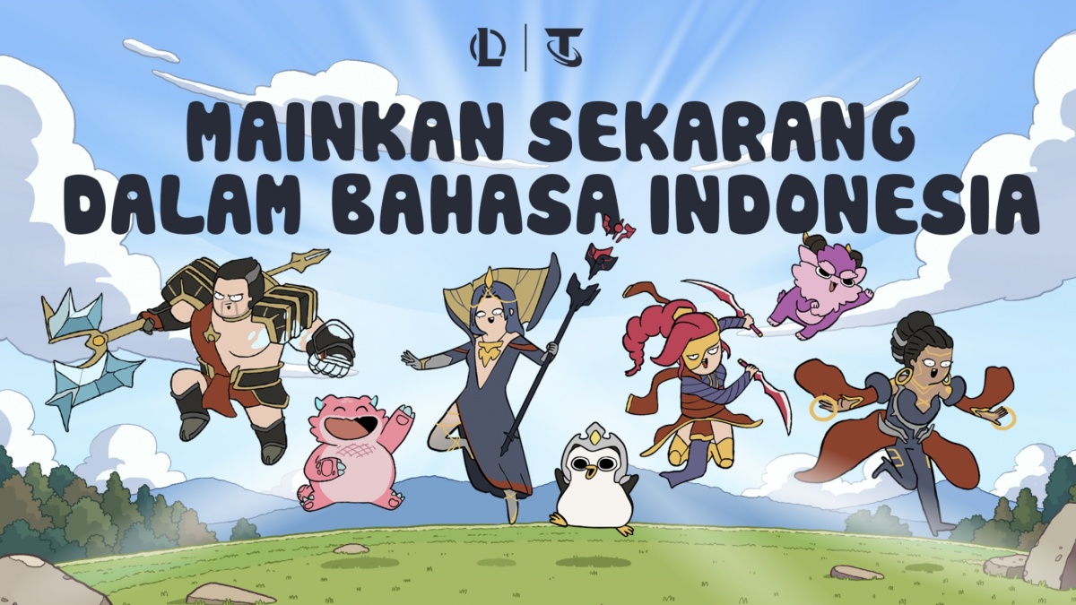 Game League of Legends dan Teamfight Tactics Kini Berbahasa Indonesia