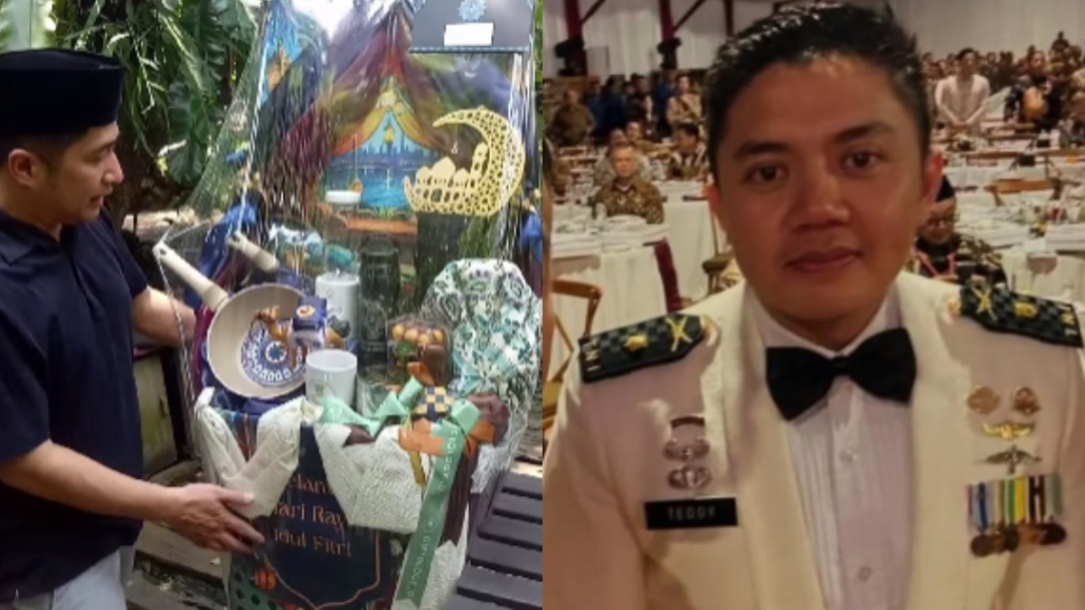 Macam-macam Isi Hampers Lebaran dari Seskab Teddy Indra Wijaya, Bikin Irfan Hakim Takjub