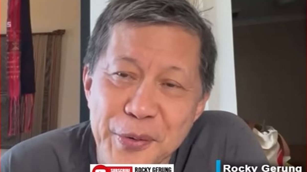 Perang Surat Pemakzulan Gibran Rakabuming, Rocky Gerung Minta DPR Tetap Proses