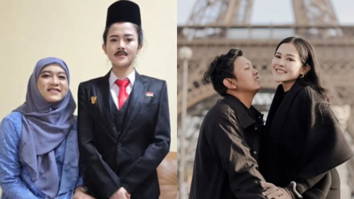 Dandanan Denny Caknan dan Bella Bonita di Acara Syawalan Diomongin: Dunia Terbalik