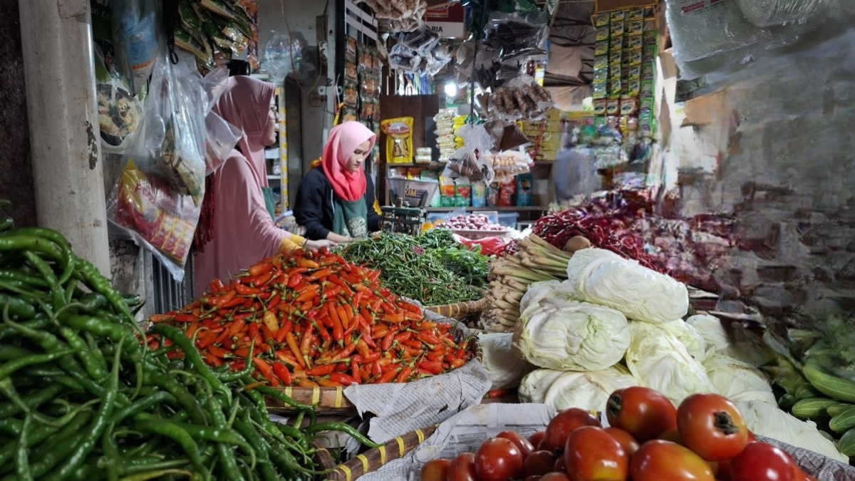 Inflasi Tahun 2025 Tembus 0,64%, Harga Pangan dan Emas Jadi Pemicu Utama