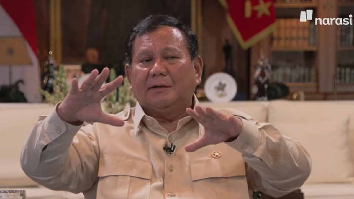 IHSG Bergejolak, Prabowo Sesumbar: Saya Tidak Takut dengan Pasar Modal