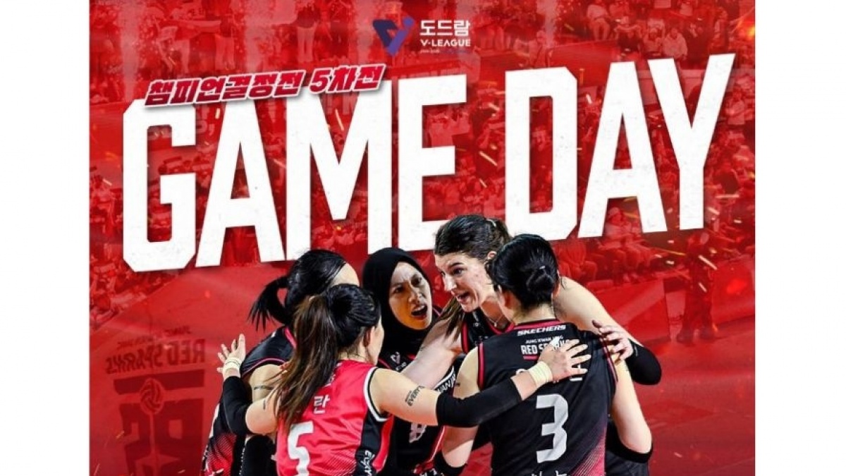 Link Nonton Red Sparks vs Pink Spiders Hari Ini, Final Leg 5 Liga Voli Korea Laga Penentu Juara!